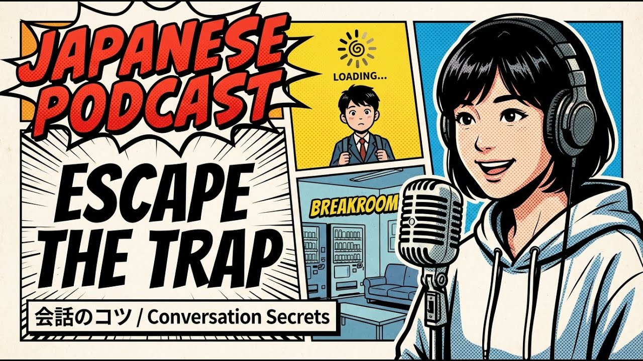 [Furigana + Romaji] How to Escape the 'Interrogation Trap' in Japanese Conversations