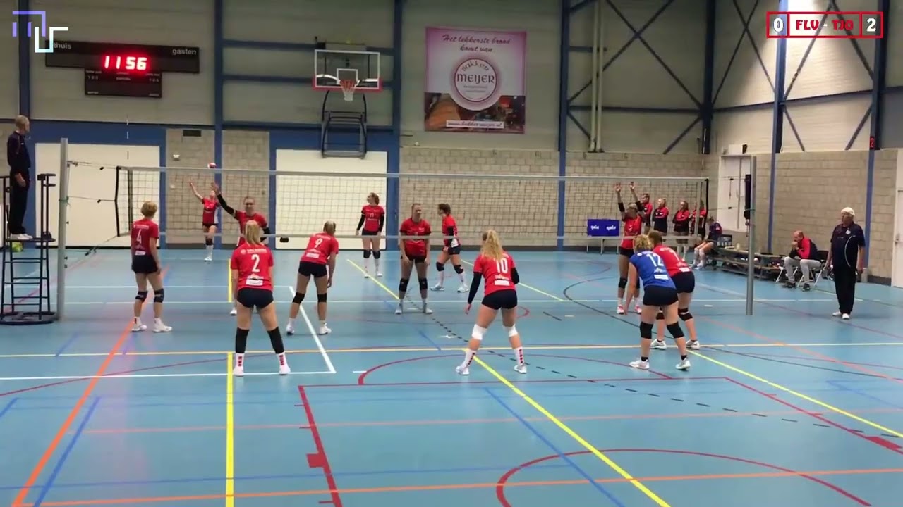 Volleybal Dames 2e Divisie A: Flash/Veendam D1 - BBQ Time Tjoba D1 [17-09-2022]