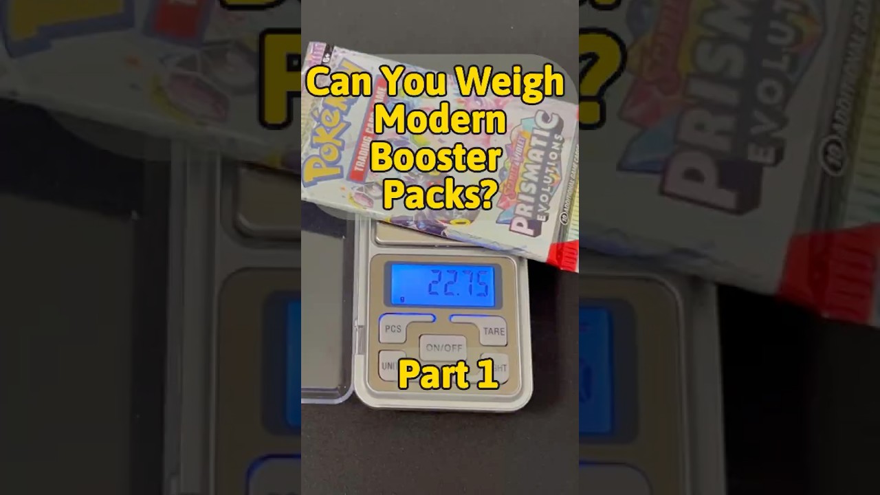 Prismatic Evolution Pack Weighing &ndash; Does It Work?