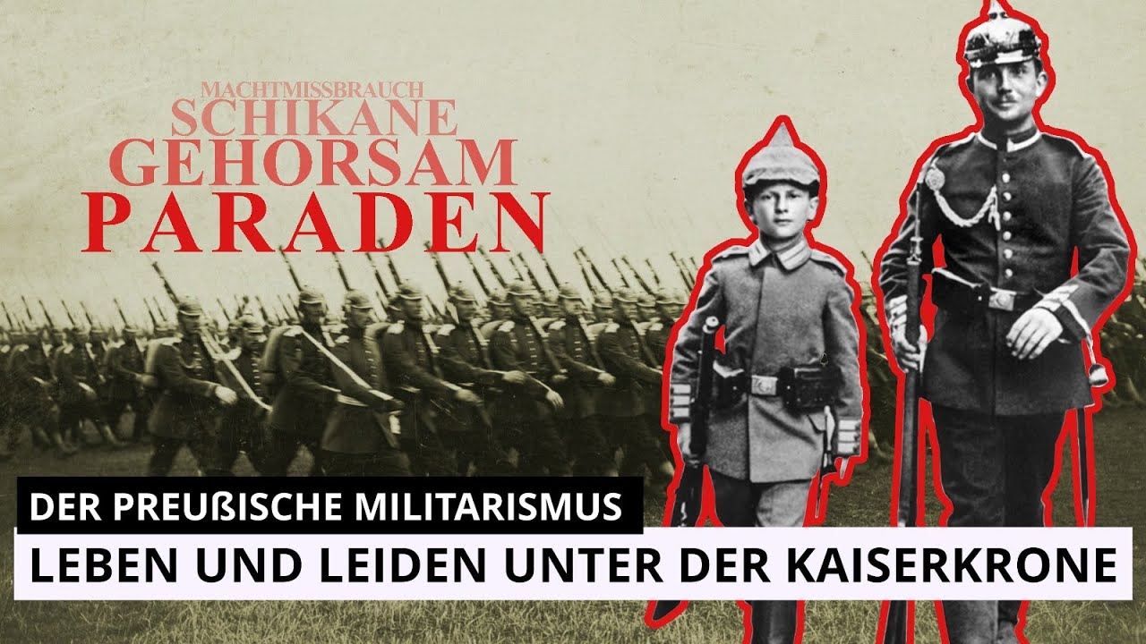 (1871-1918)Der preußische Militarismus zur Kaiserzeit.
