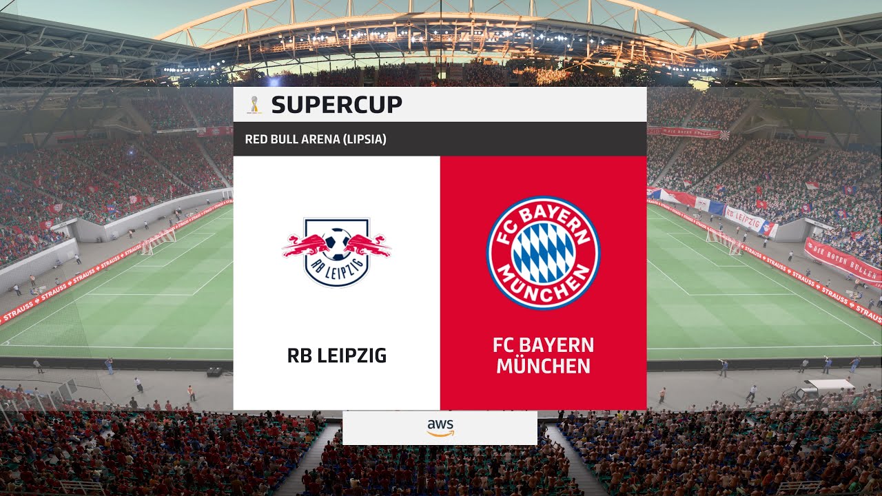 RB LIPSIA vs BAYERN MONACO ⚽ FINALE SUPERCUP ⚽ FIFA 22 PS4 4K