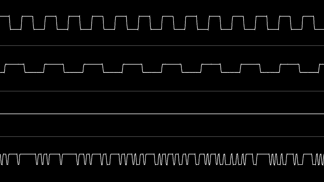 SEGA Pico - Pocket Monsters Suuji o Tsukamaeyou! - Oscilloscope View