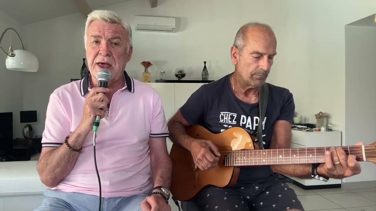 TU PEUX PRÉPARER L’CAFÉ NOIR d’Eddy Mitchell - Reprise /cover par Georges et Daniel reprises 