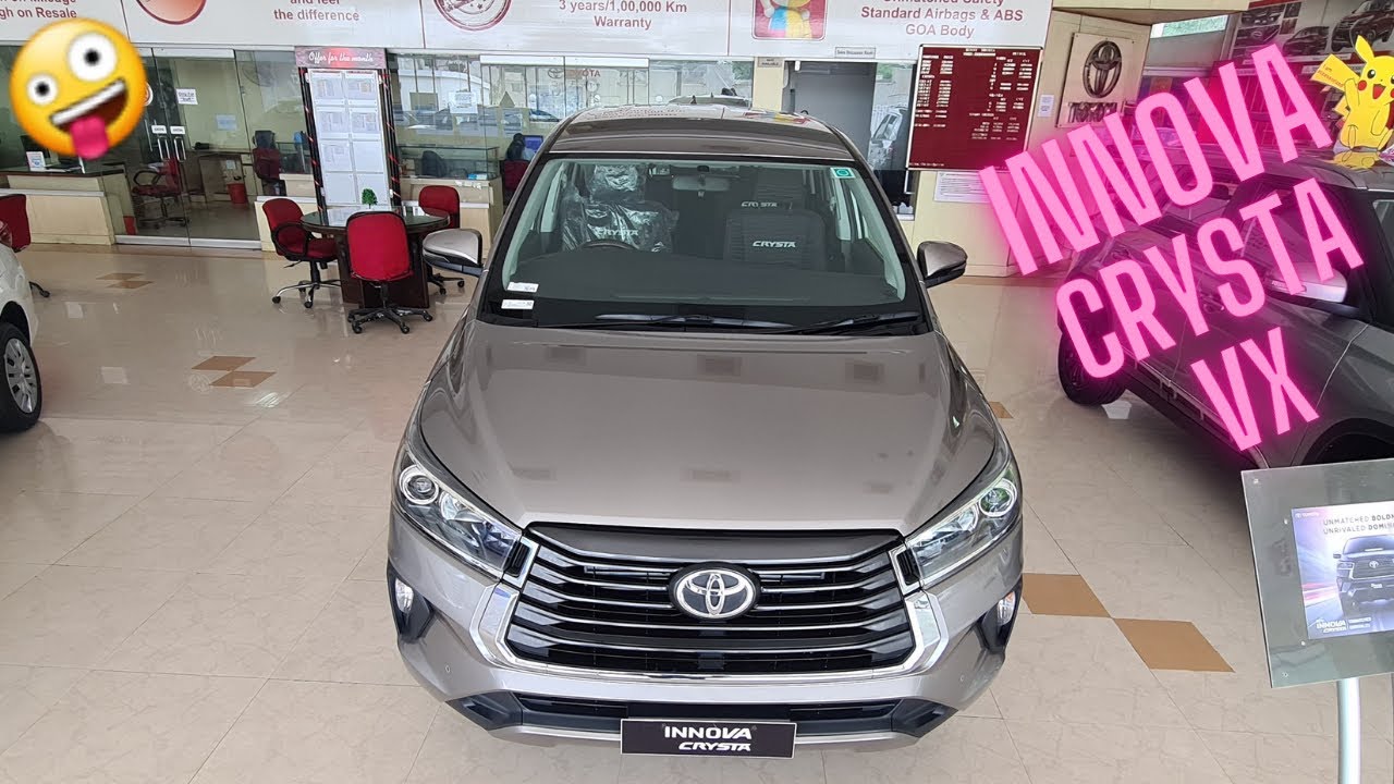 2022 Toyota Innova Crysta VX | detailed review | features | changes ? | specs | price !!
