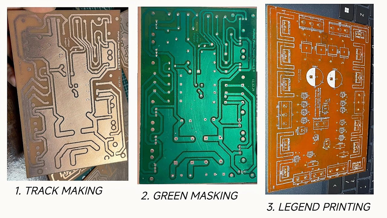 DIY PCB Making at Home Using Screen Printing | Step-by-Step Complete Process