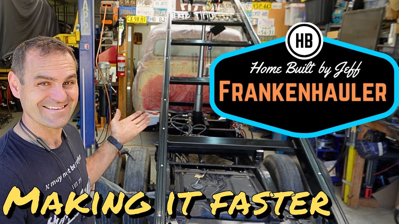Делаем Frankenhauler быстрее — сборка Ford F600 Car Hauler 1954 года, часть 62