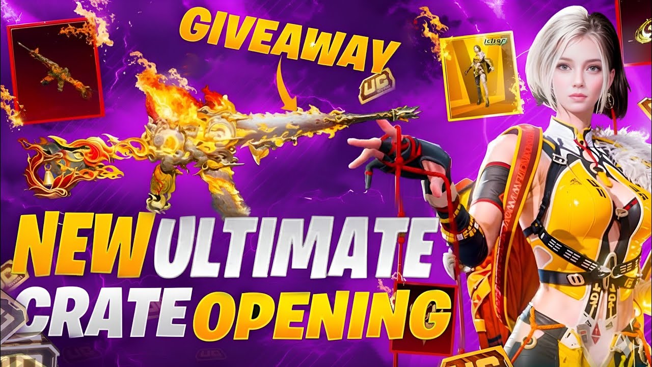 NEW M416 AND ULTIMATE SPIN CRATE OPENING | CRIMSON SKYBLADE M416 | BGMI / PUBGM