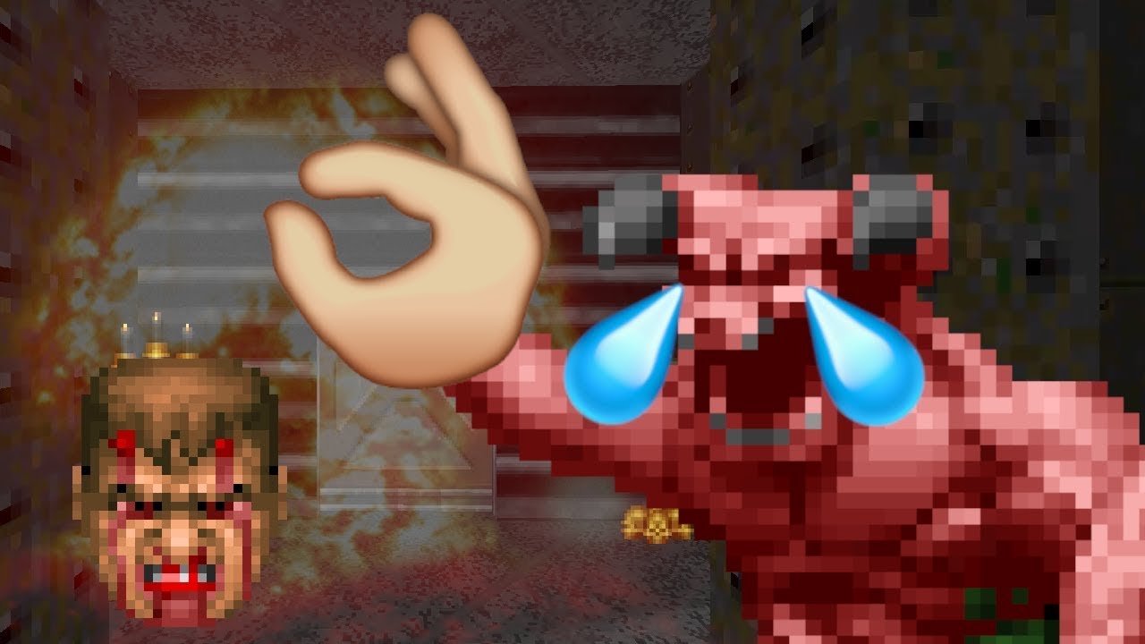 Big Imp Laughs At Doom Man's Clumsiness