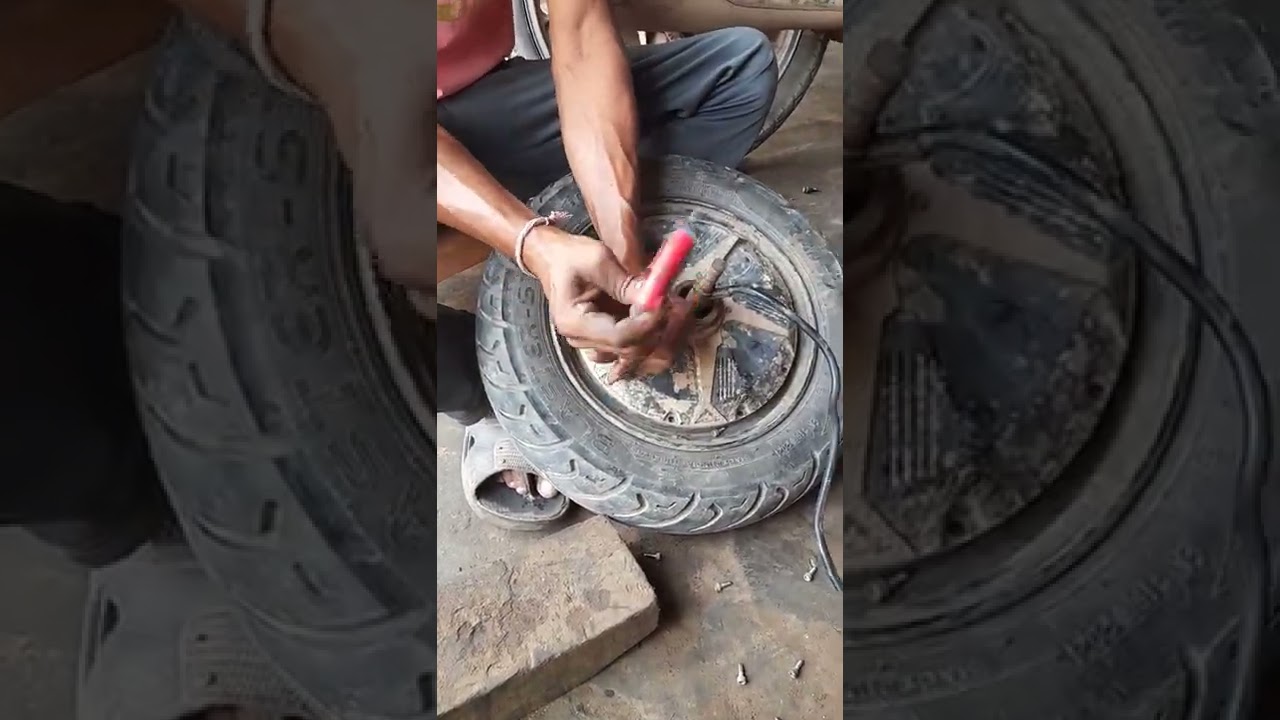 electric scooty ki motor kaise khole