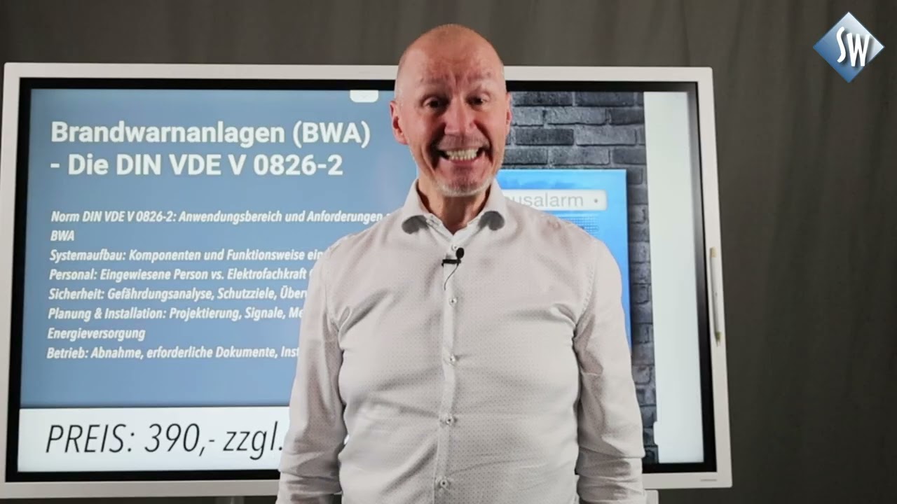 Brandwarnanlagen (BWA) - Die DIN VDE V 0826-2 - Unternehmensberatung Wenzel