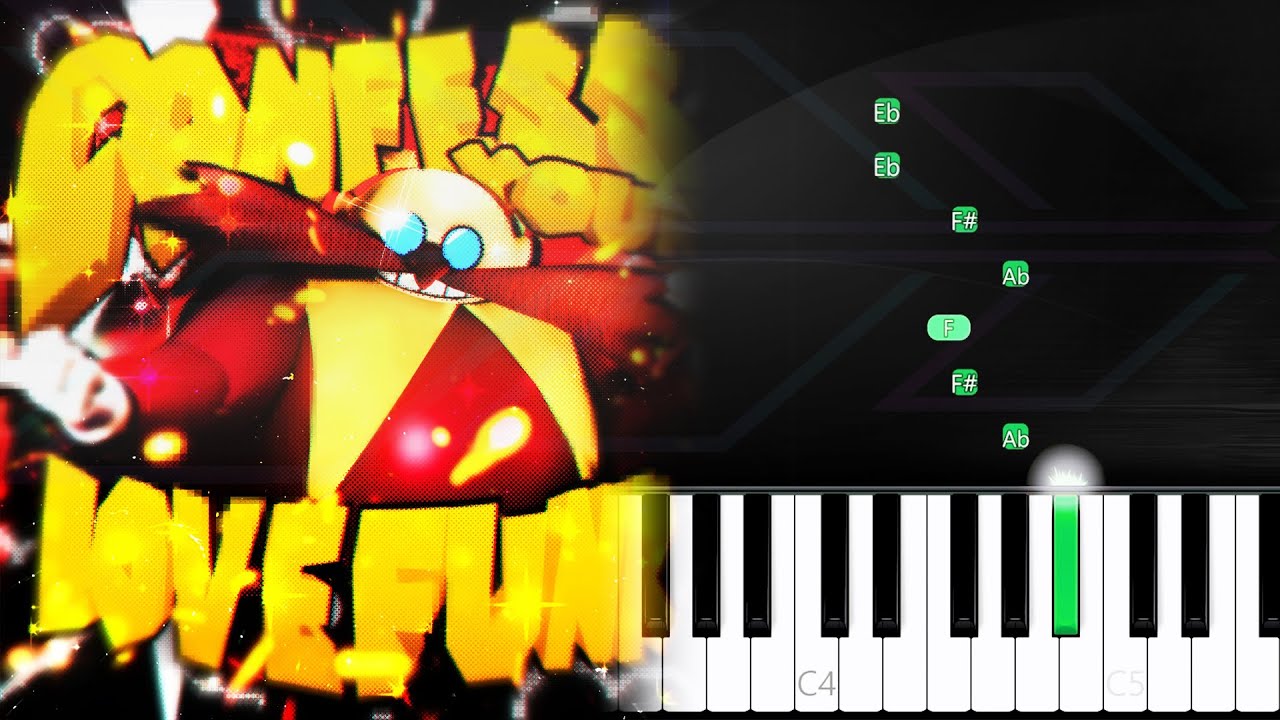 CONFESS YOUR LOVE FUNK ▶ Piano Tutorial