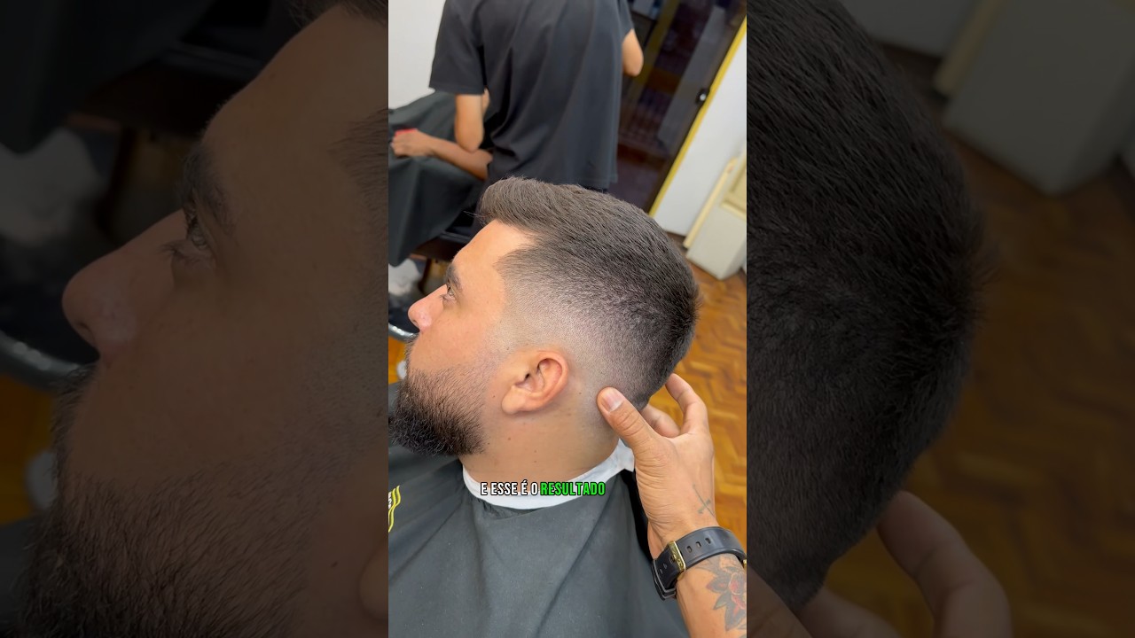 🔥MELHOR TECNICA PARA CORTE DEGRADE. #barbeirosiniciantes #papodebarbeiro #degrade #barbeirosbrasil