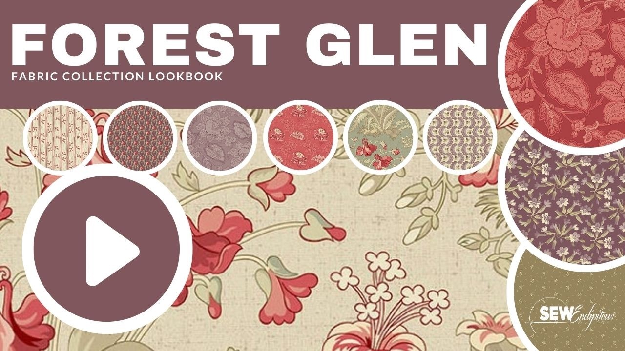 Forest Glen Fabric Collection Designed by Renee Nanneman for Andover Fabrics