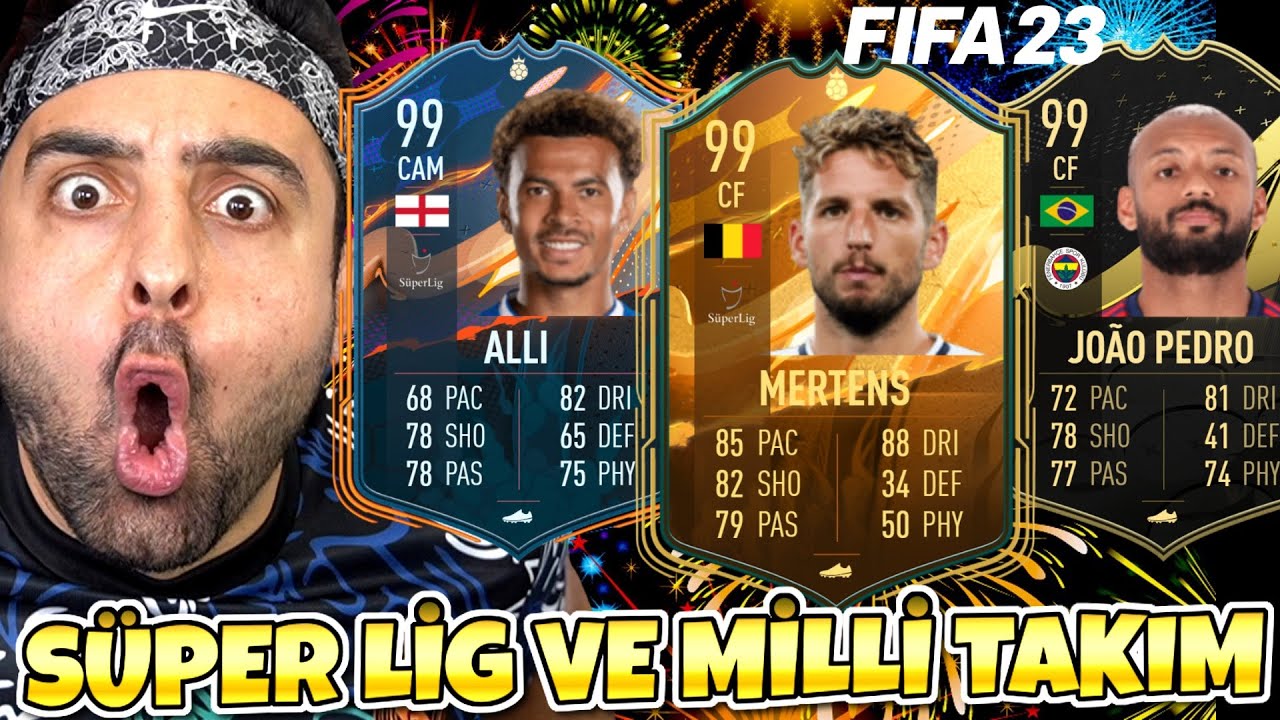 FİFA 23 EN İYİ SÜPER LİG VE A MİLLİ TAKIM KARTLARI ! TOP 25 !