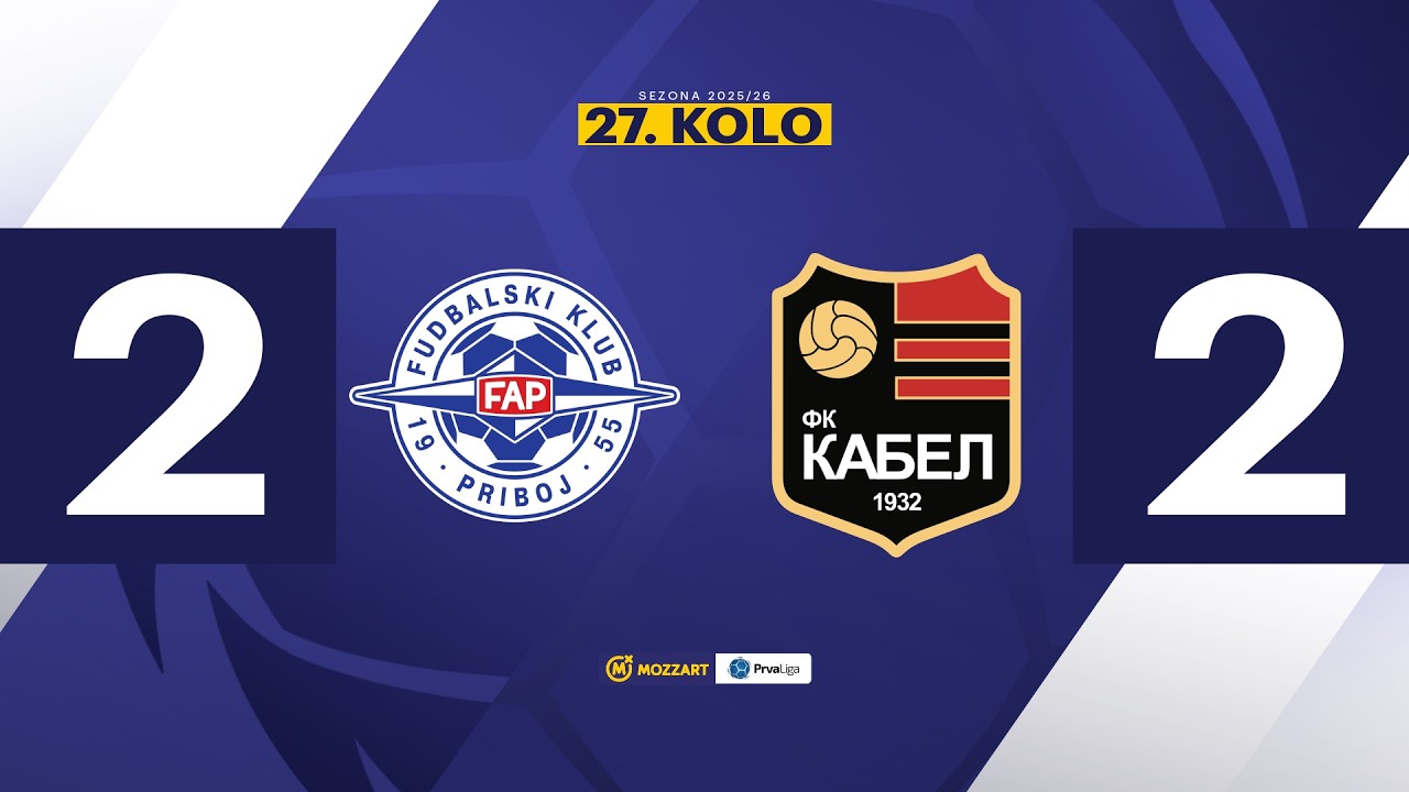 MBPLS 2025/26 - 27.Kolo: FAP – KABEL 2:2 (2:1)