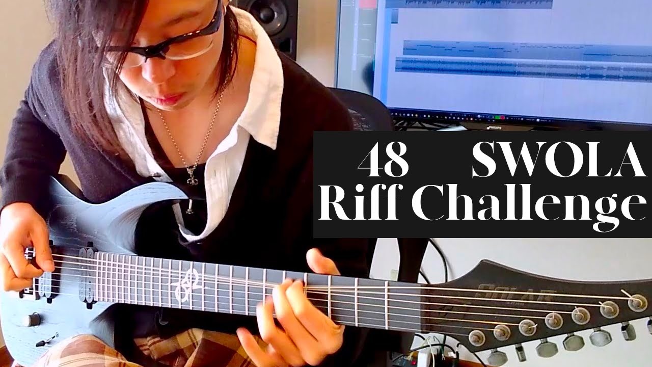 Sunday with Ola Riff Challenge #48 / Drop A 7 String Guitar Riffs