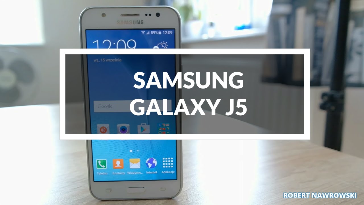 Samsung Galaxy J5 Rozpakowanie Unboxing PL | Robert Nawrowski