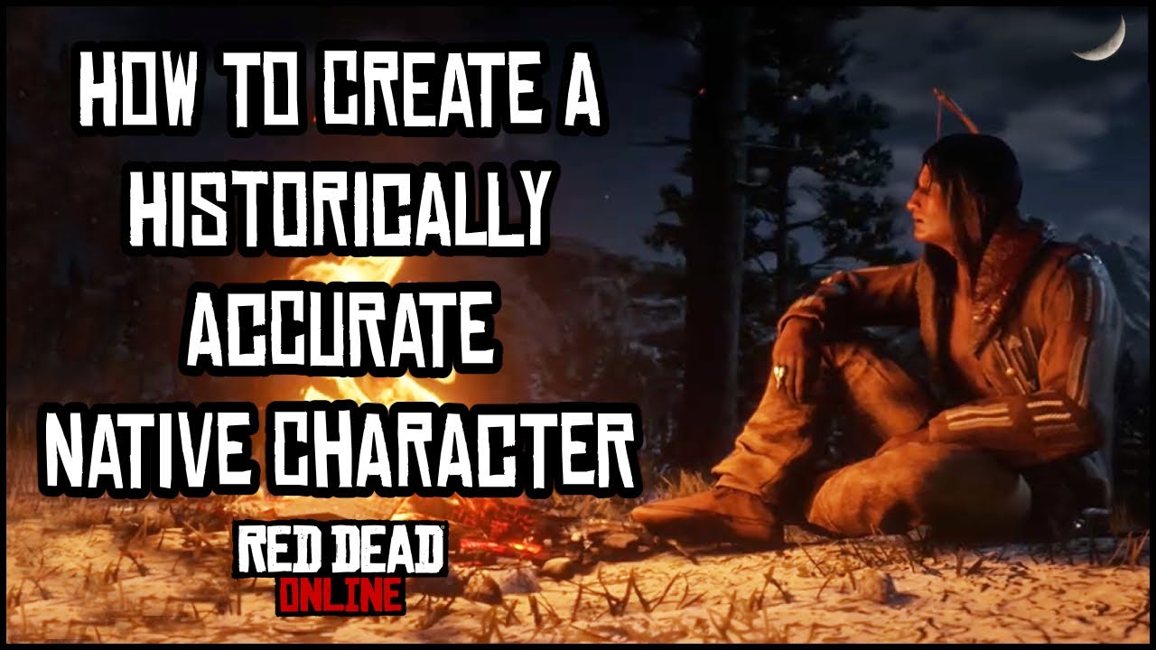 Как создать исторически достоверного персонажа-аборигена в Red Dead Online