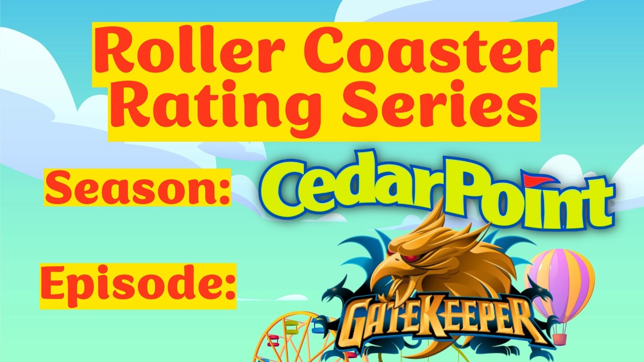 🎢GateKeeper Cedar Point🎢Smoooth Wing Coaster with a Perfect Layout‼️2025 Coaster Ratings Ep 4 of 103