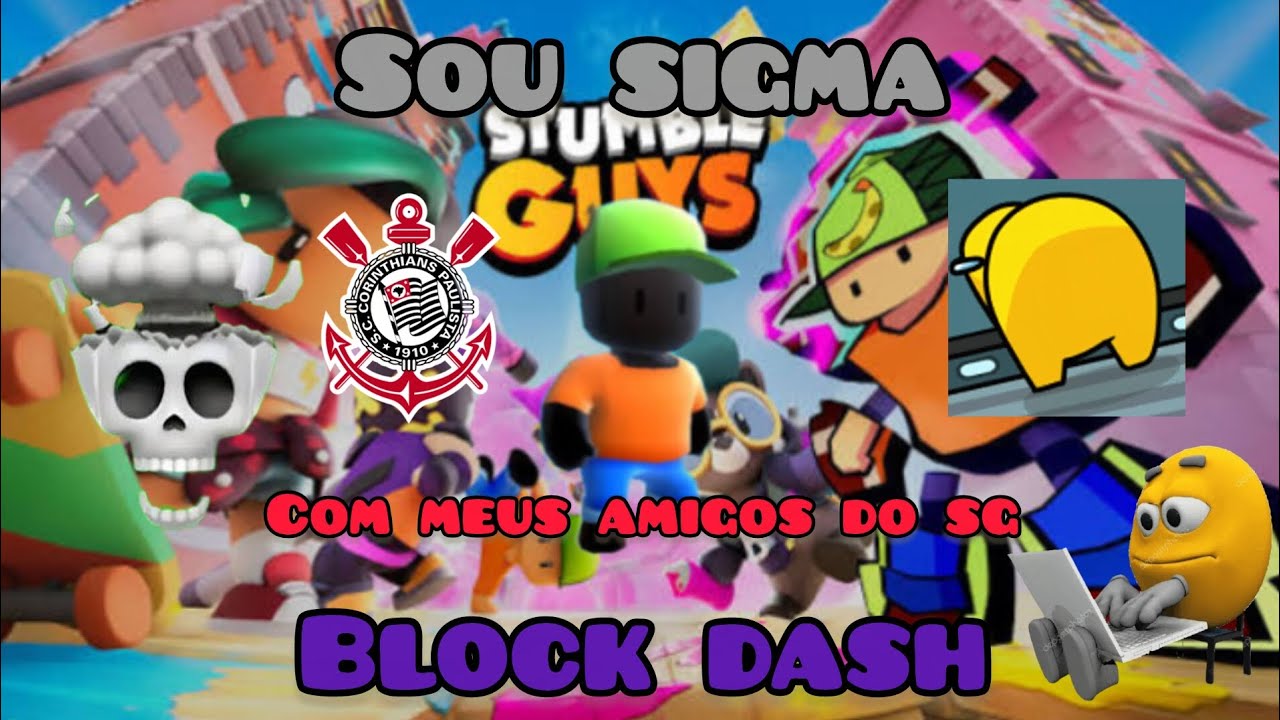 BLOCK DASH COM MEUS AMIGOS DO SG *só passei raiva kkk