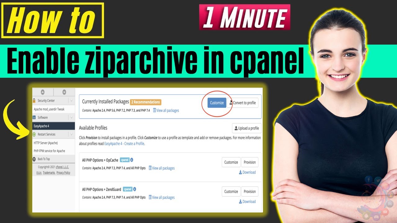 How to enable ziparchive in cpanel 2026