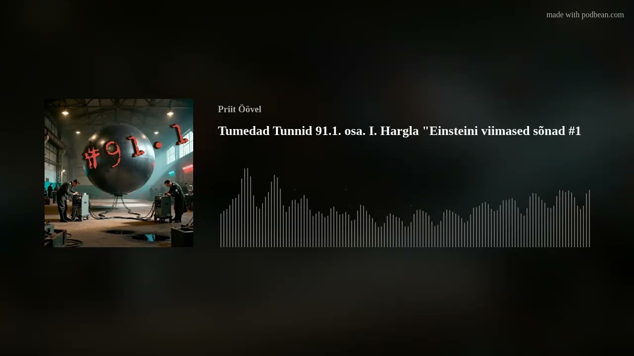 Tumedad Tunnid 91.1. osa. I. Hargla 