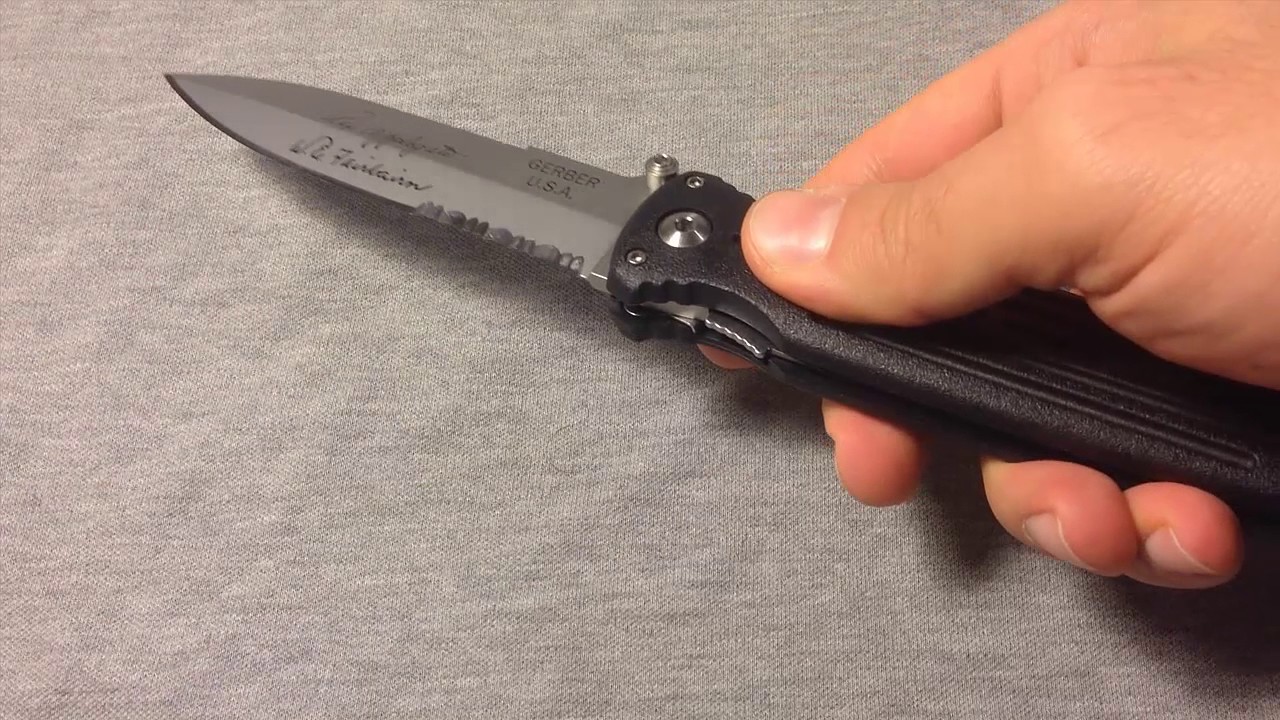 Gerber Combat Folder. Нож из Бандитского Петербурга.