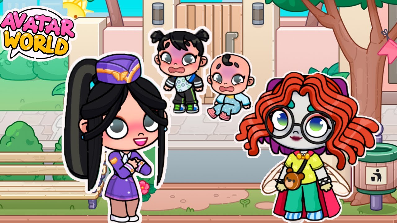 ¡¡SORPRENDO A MIS HIJAS CON UNA NUEVA NIÑERA 🙋‍♀️!! en AVATAR WORLD *NALA💞