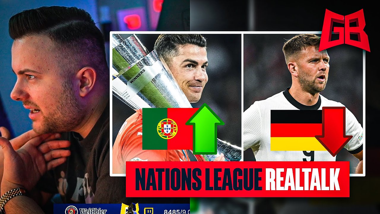DFB = GROßE ENTTÄUSCHUNG ⁉️ PORTUGAL WM TITELKANDIDAT? 😱 GamerBrother NATIONS LEAGUE TALK 🏆
