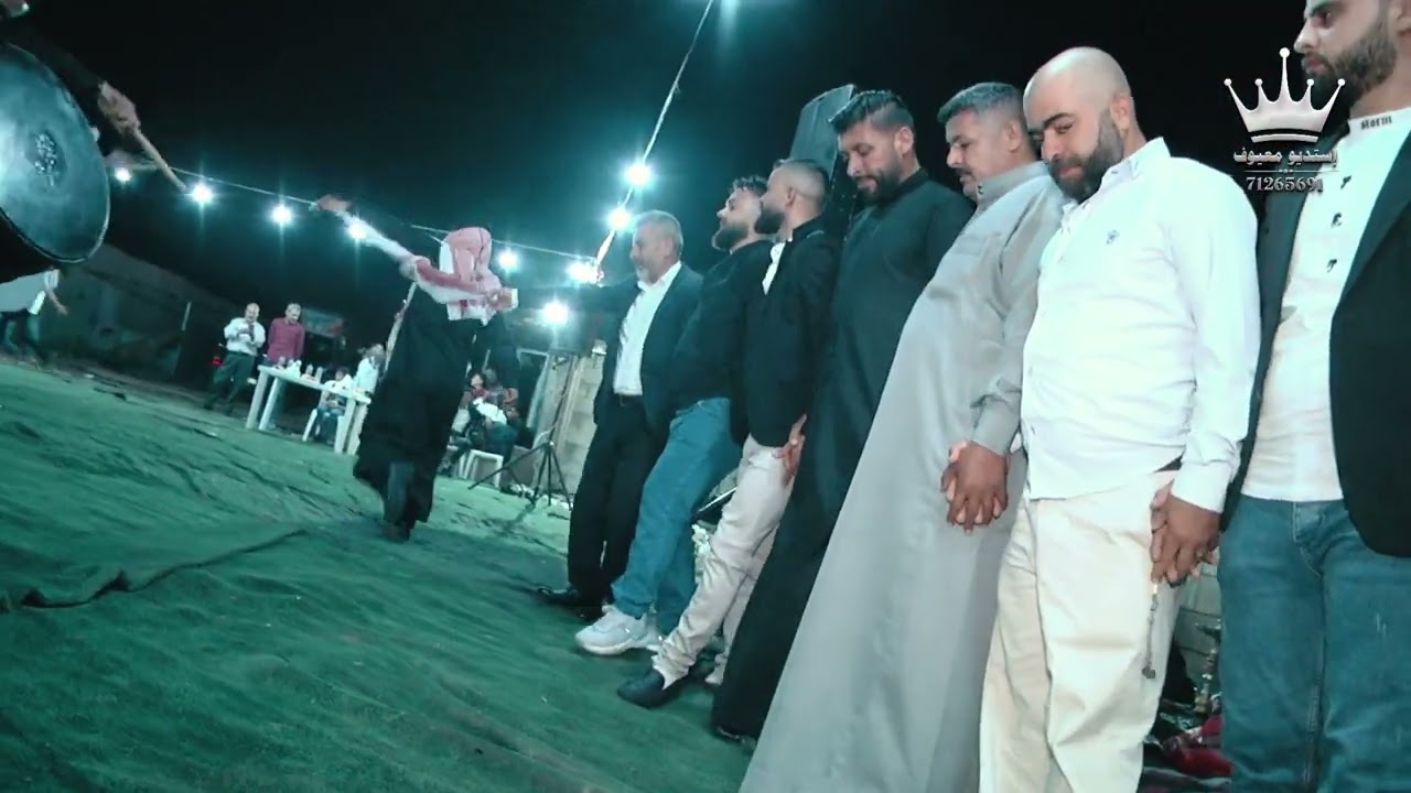 دبكة ولدة حمصية الفنان أحمد الجبل ابو جعفر والمايسترو عبدو الاشتر أستديو معيوف