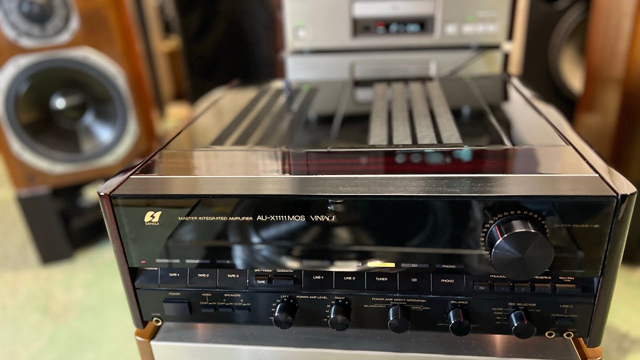 Сильные стороны Sansui MOS VINTAGE X1111