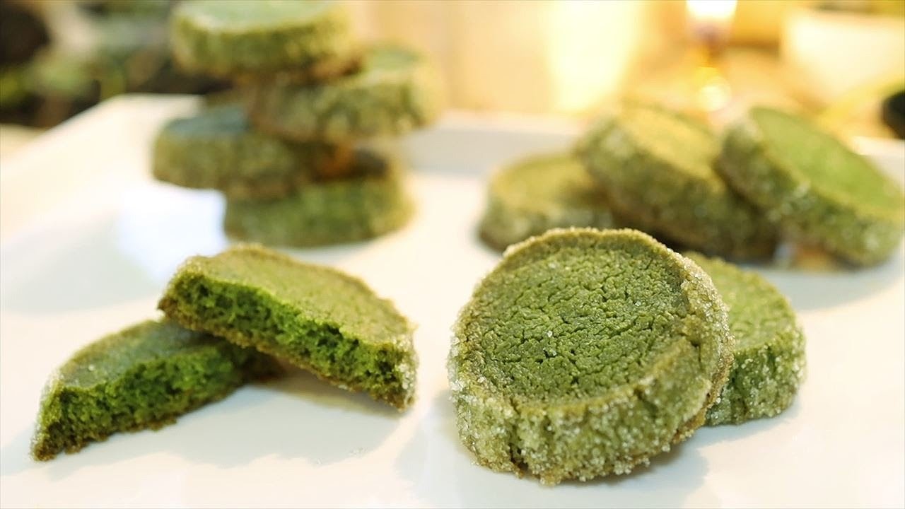 抹茶ディアマンクッキーの作り方・レシピ【アイスボックスクッキー】 How to make Matcha Cookies ｜Coris cooking