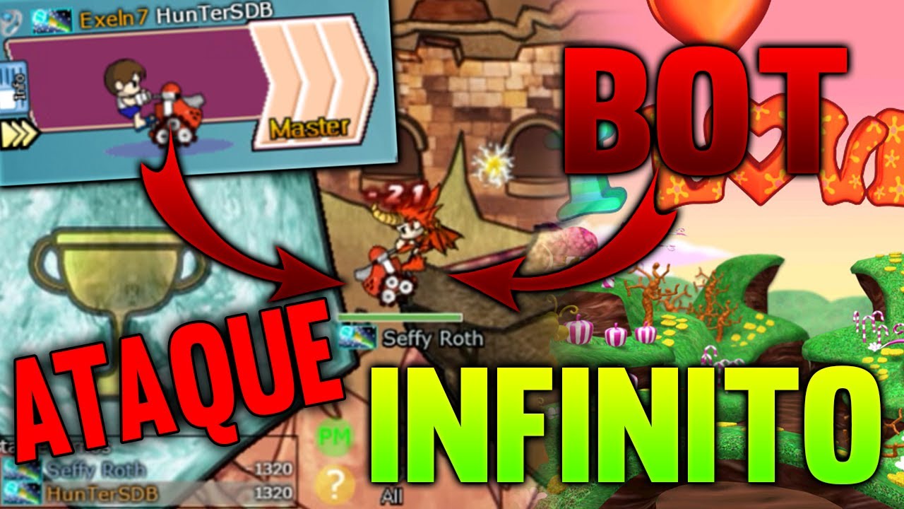 Reto Extremo... Jugando Con El Bot De Ataque Infinito | DragonBound | FlaxTy Gamer