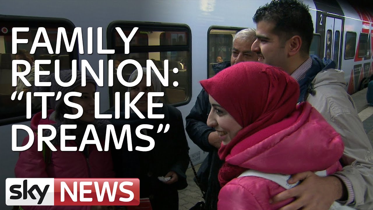 Refugee Family Reunited After Months Apart