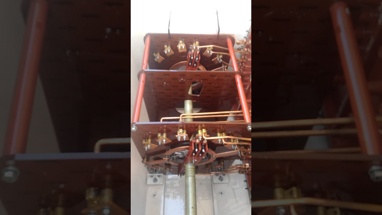 Operation of transformer tap changer enables to increase or decrease voltages.