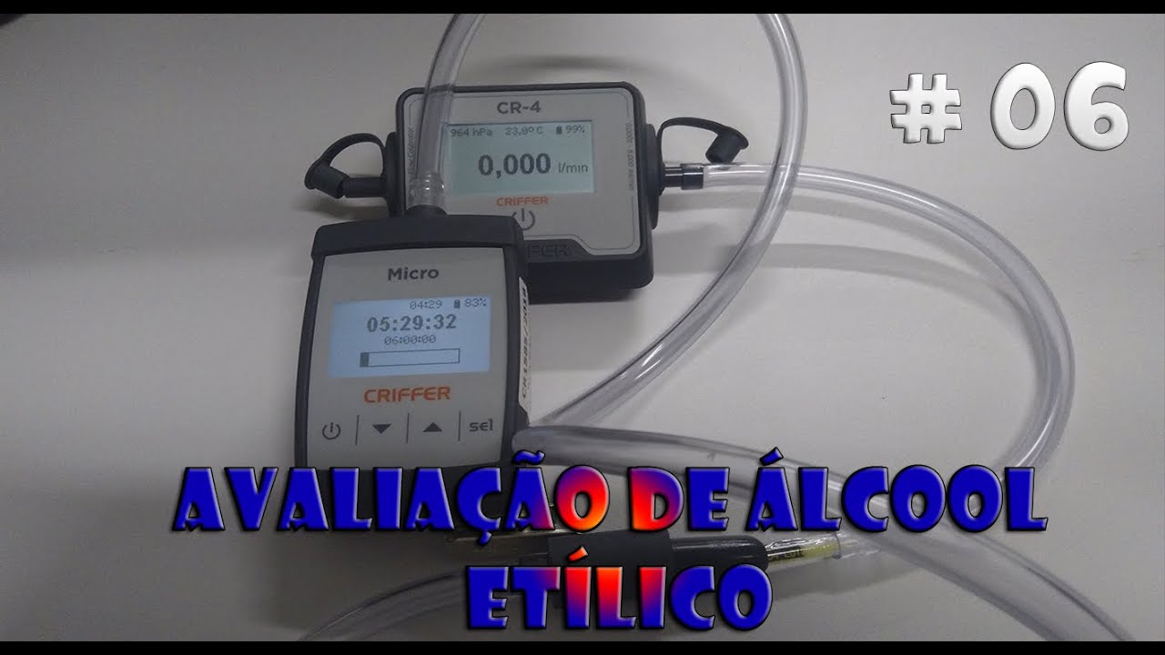Avaliação de Álcool utilizando bomba gravimétrica e amostrador tubete - Higiene Ocupacional # 06
