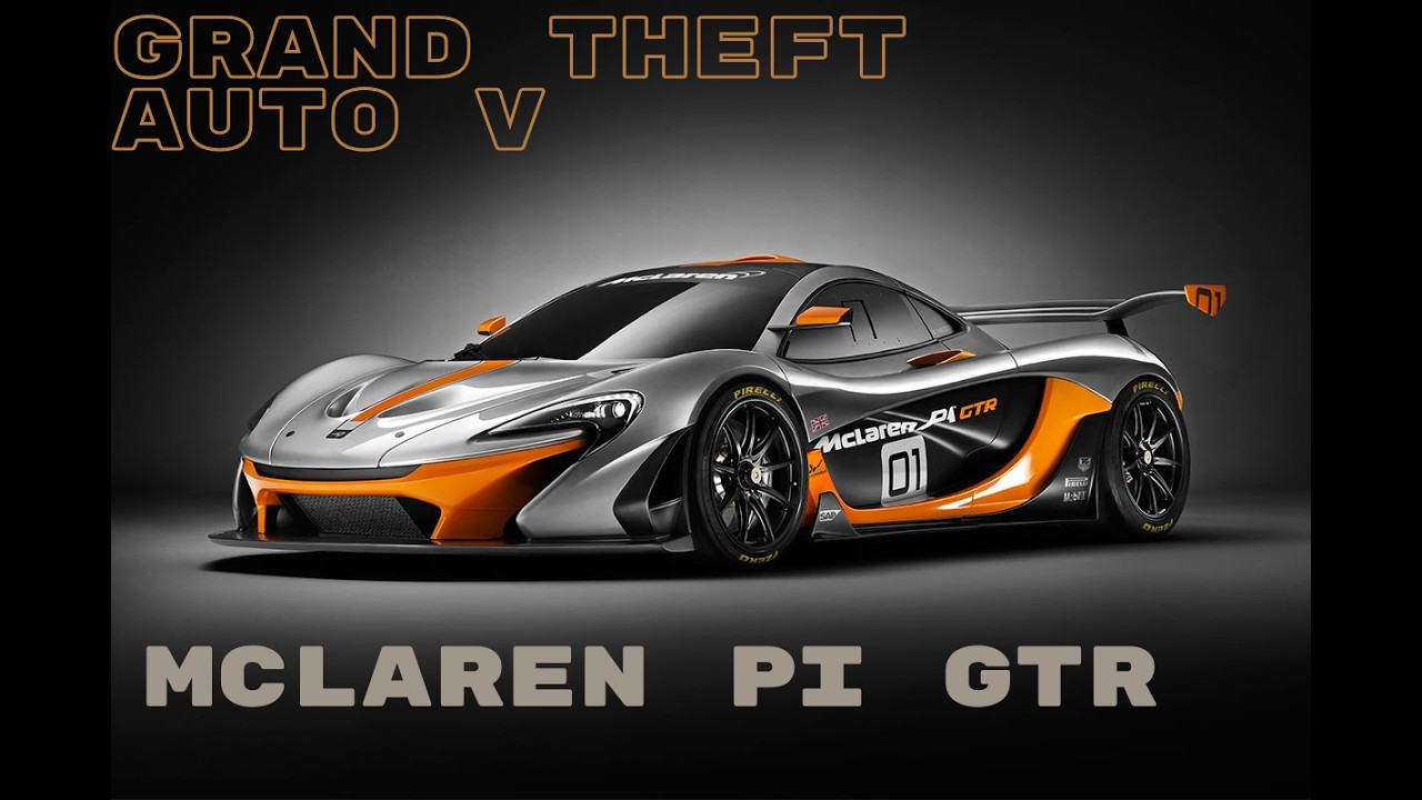 Grand Theft Auto V MCLAREN P1 GTR (gameplay no comentado)