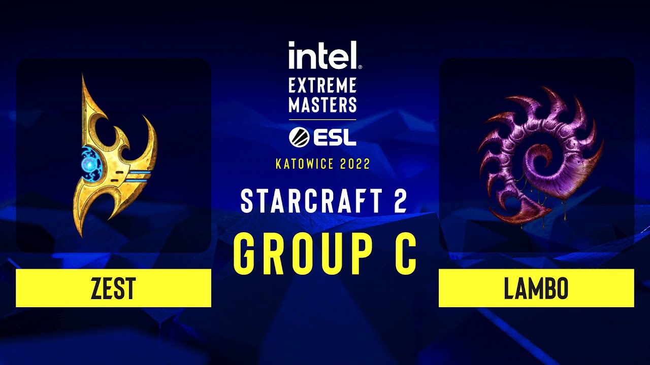 SC2 - Zest vs Lambo - IEM Katowice 2022 - Group C