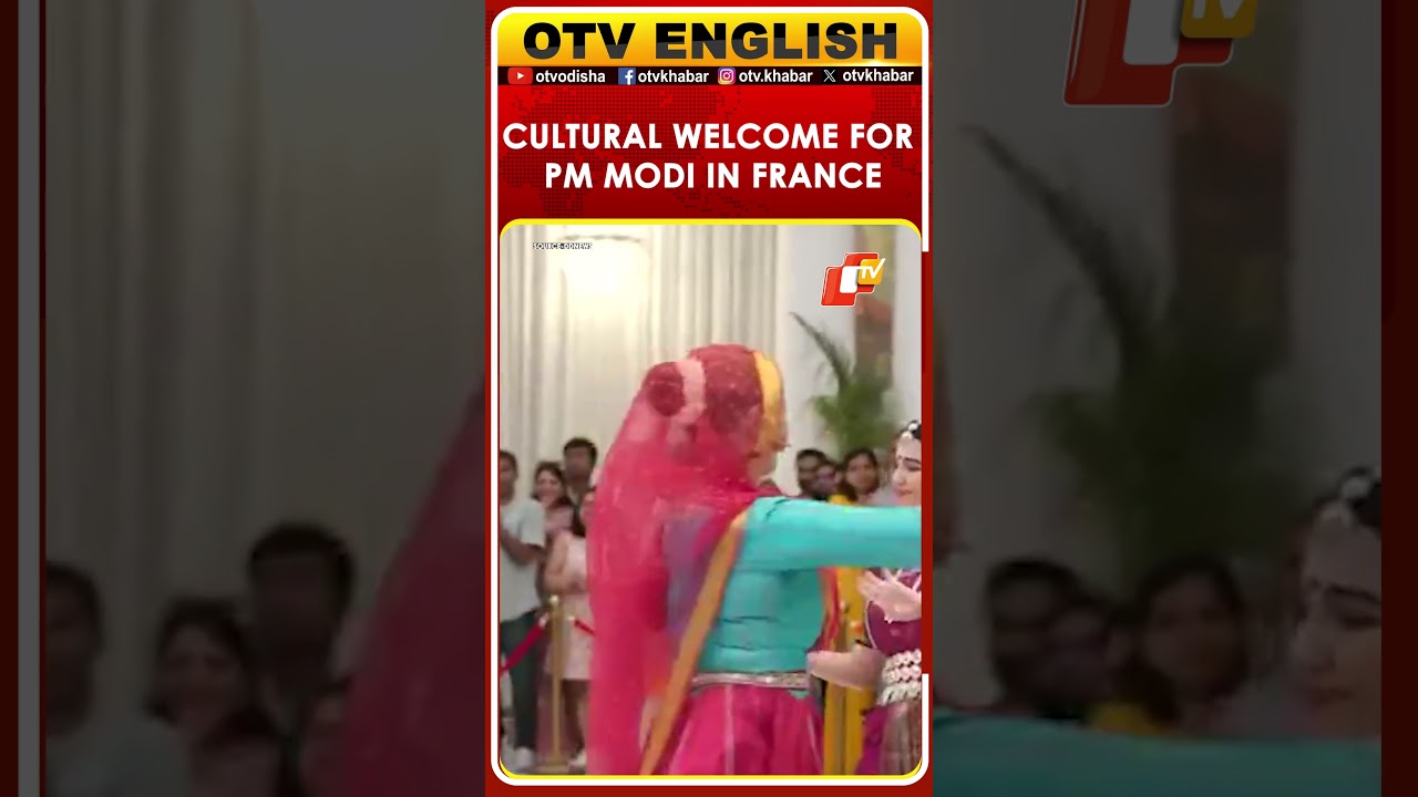 PM Modi Receives Cultural Welcome In France's Nice With Indian Dance Showcase