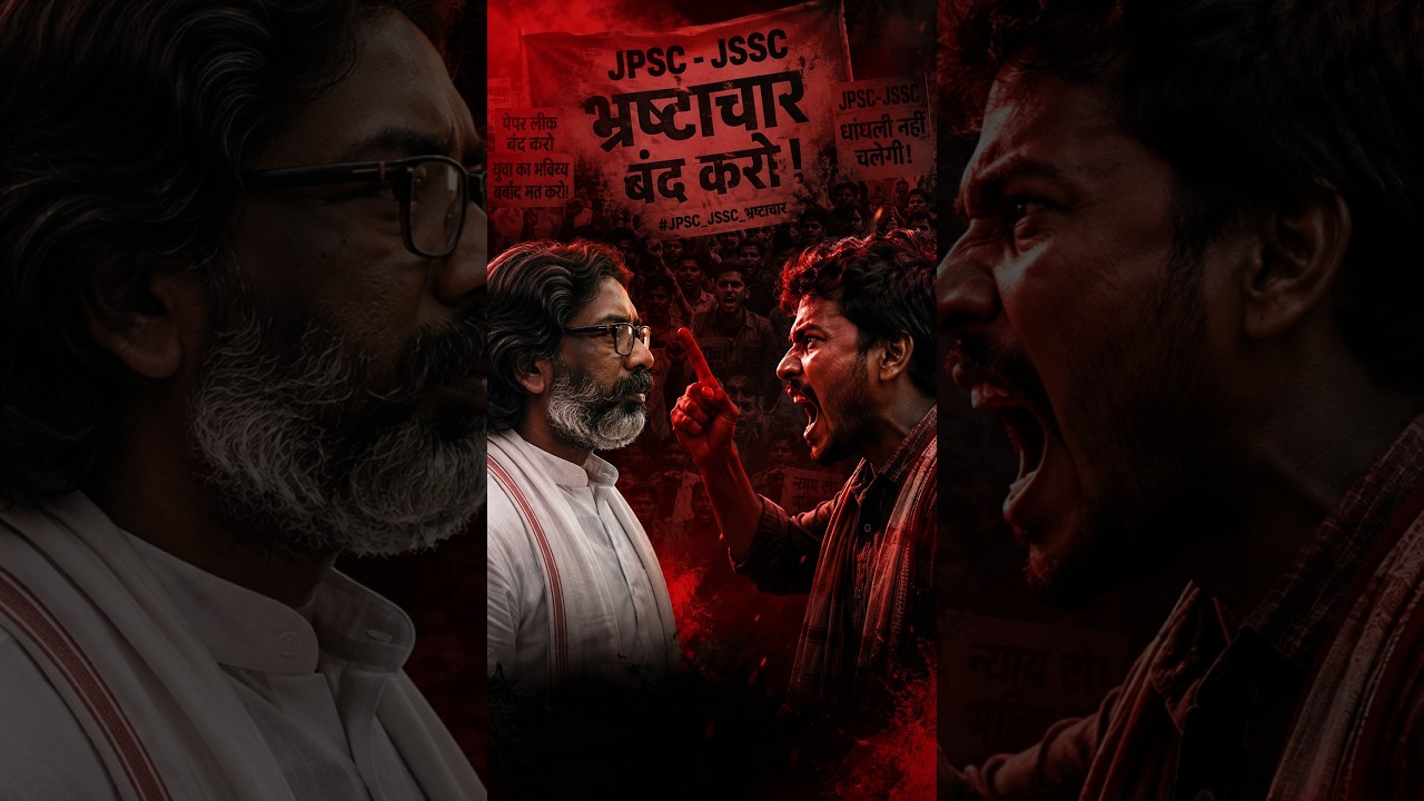 21 Saal, 13 Exams... Baaki Sab Intezaar! #JPSCProtest #Jharkhand #StudentProtest