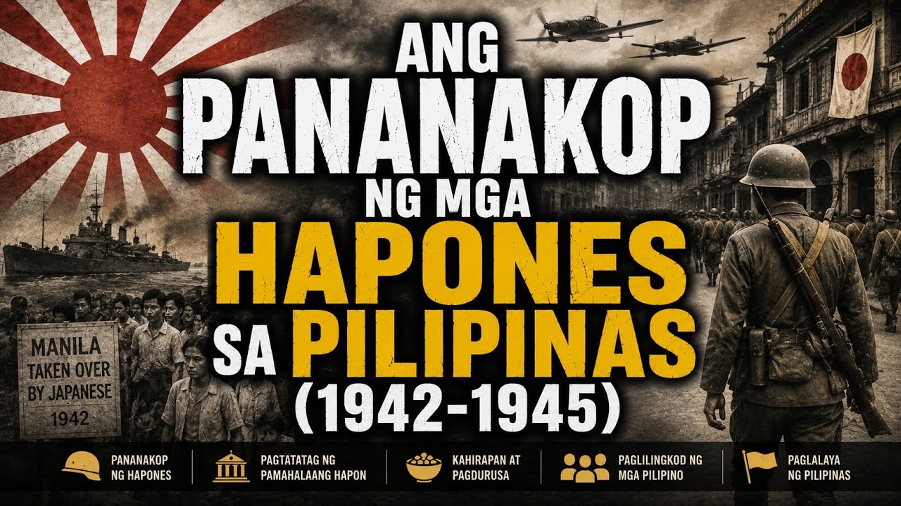 ANG PANANAKOP NG MGA HAPONES SA PILIPINAS 🇯🇵 (1942–1945)