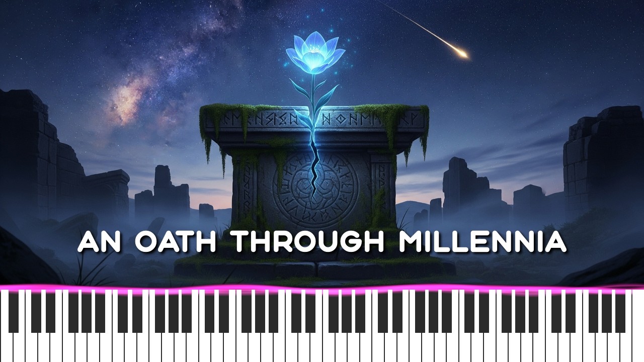 An Oath Through Millennia - MIDI Visualization