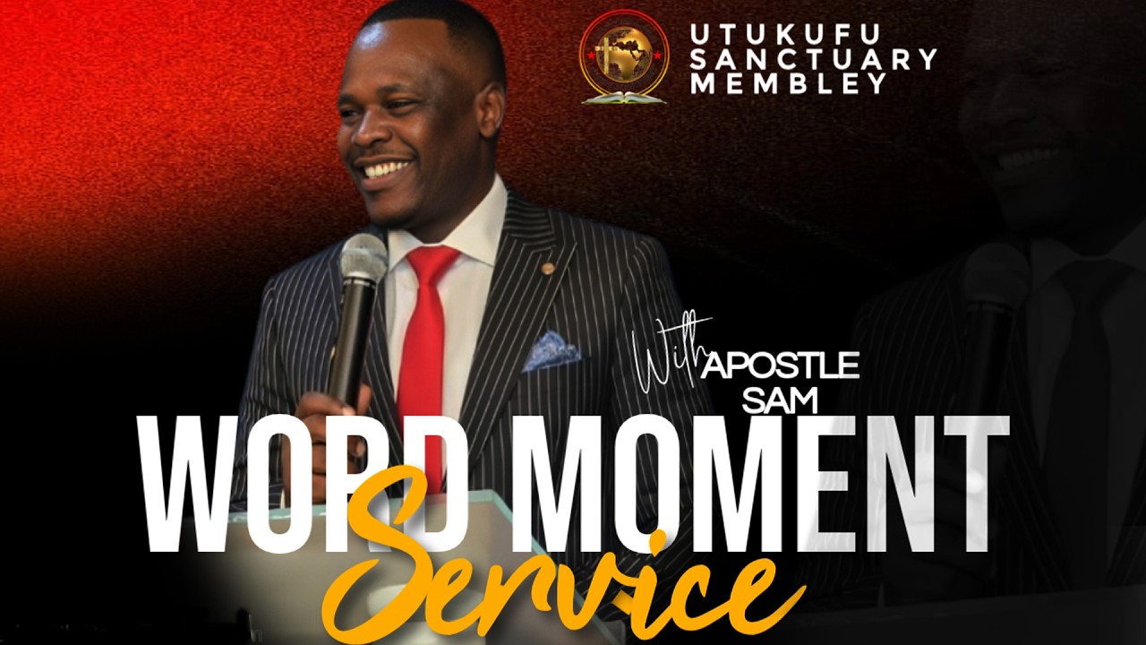 WELCOME TO OUR WORD MOMENT SERVICE