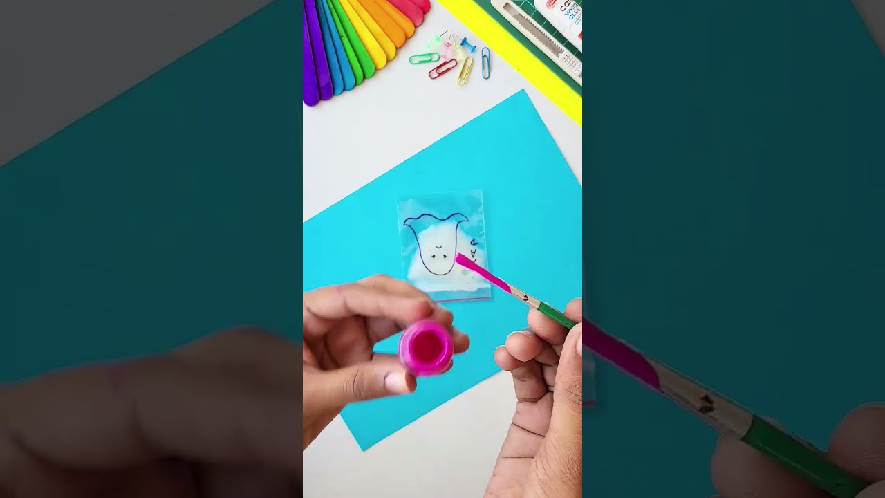 how to make a transforming slime , SAD 😔 TO HAPPY😄 TRANSFORMING TOY