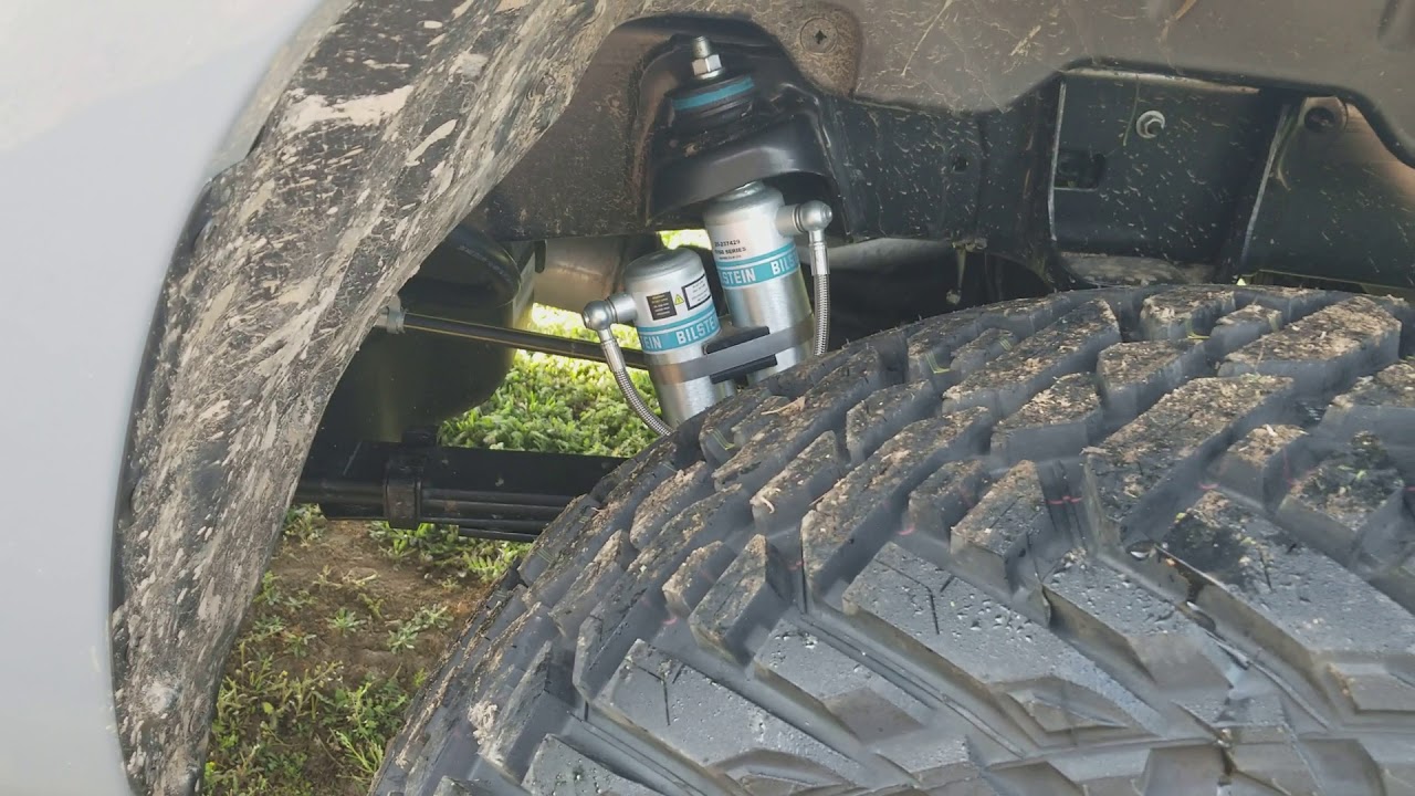 Tundra on Bilstein 6112 coil overs and 35