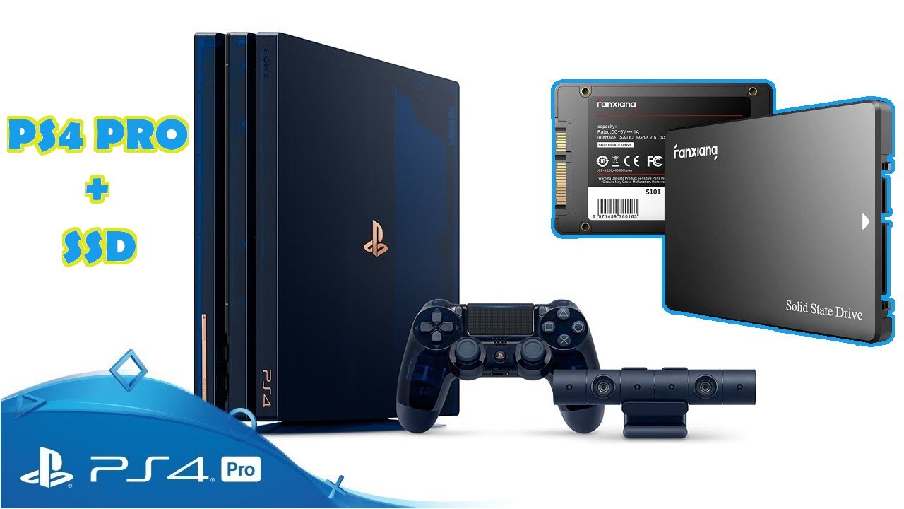 Cambio de HDD por un SSD en una PS4 PRO