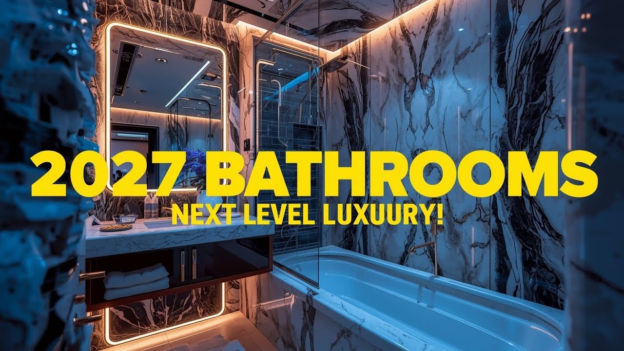 Top 10 Bathroom Designs 2027 | Luxury, LED & Smart Features That Will Blow Your Mind!