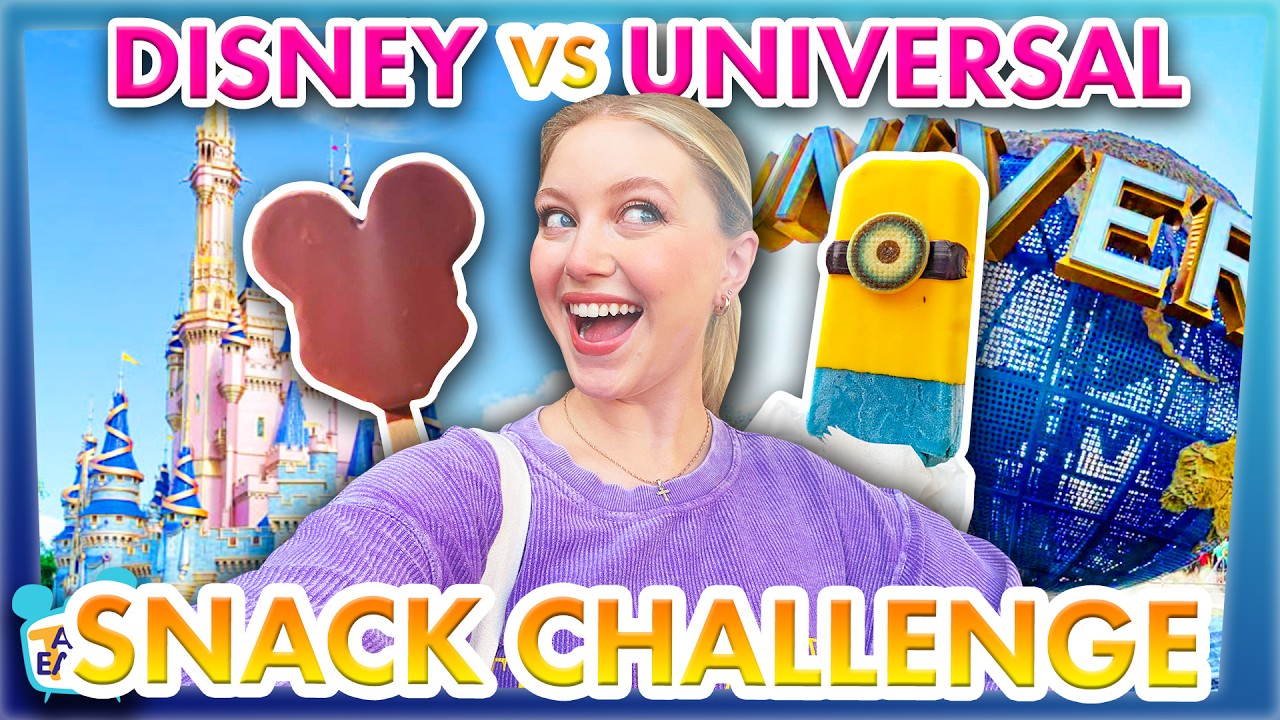 Disney vs. Universal: SNACK Challenge