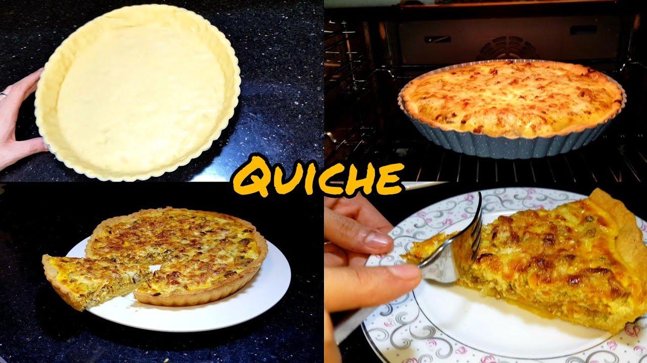 Quiche - Beef and Vegetables Quiche Recipe.