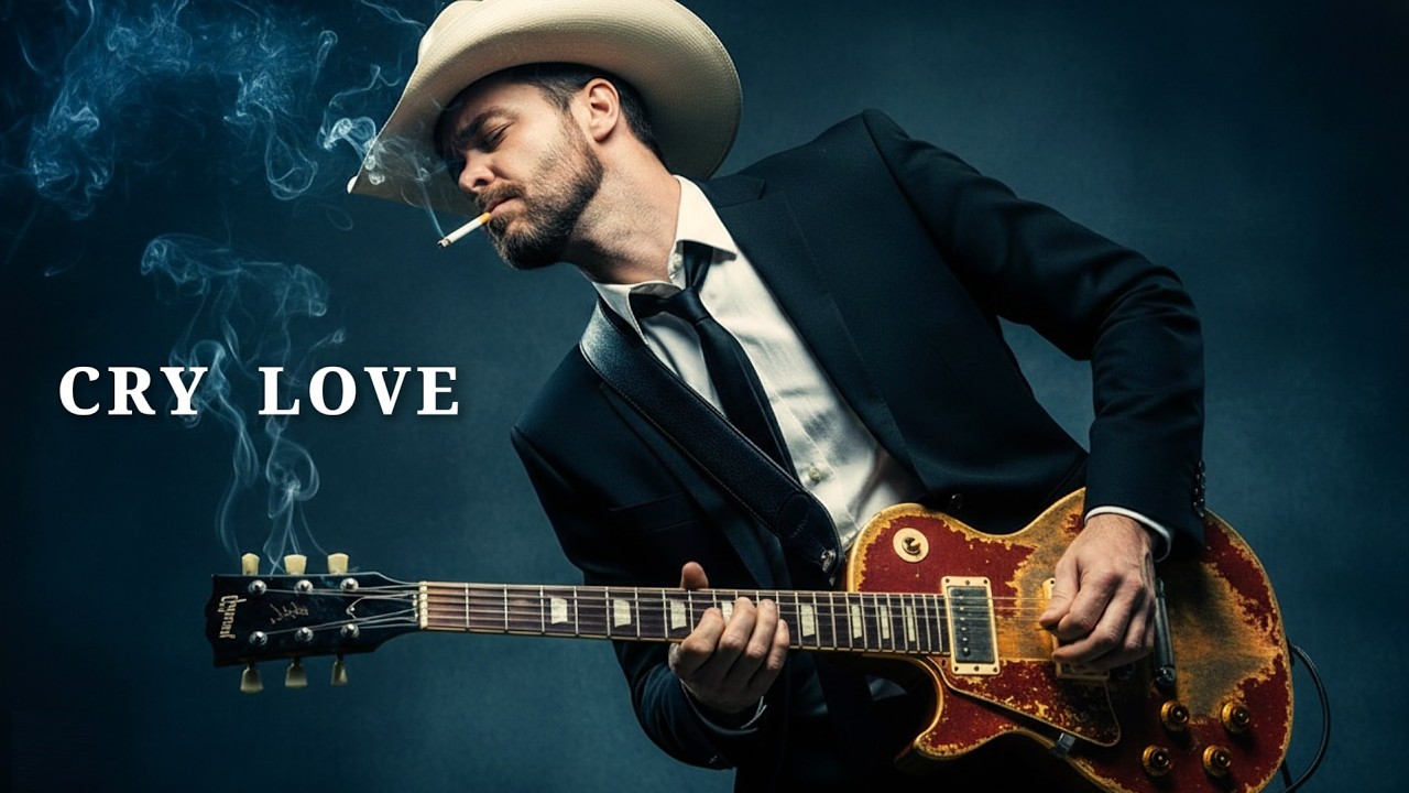 Deep Melancholy & Whiskey Blues – Emotional Guitar Solo for Bleeding Scars | Ticiano Medeiros